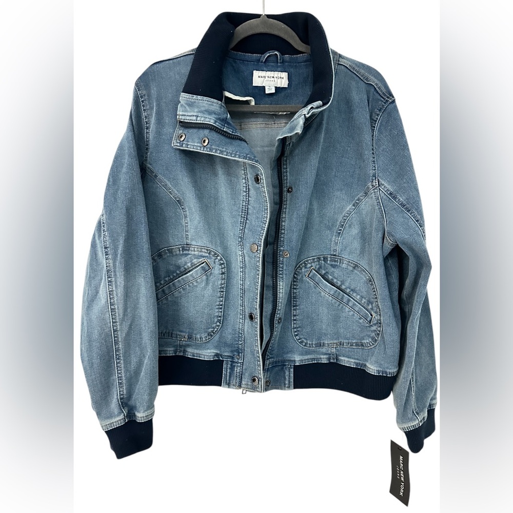 NWT Marc NewYork Denim jacket size XL